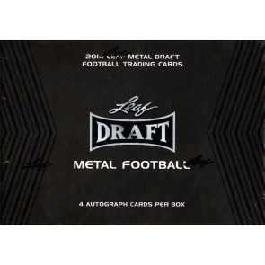 2014 Leaf Metal Draft Football Hobby Box