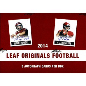 2014 Leaf Originals Football Hobby Box