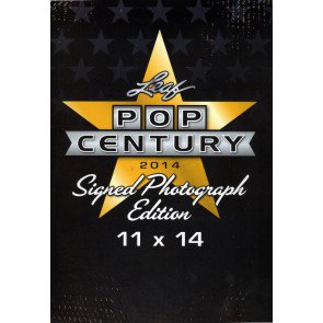 2014 Leaf Pop Century Signed 11x14 Photograph Ed 6 Box Case