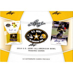 2014 Leaf US Army All American Football Box