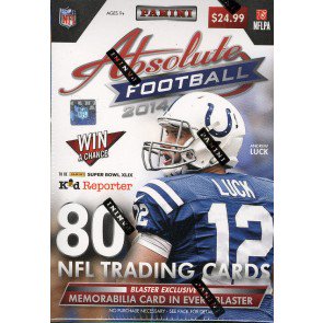 2014 Panini Absolute Memorabilia Football Blaster Box