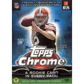 2014 Topps Chrome Football Blaster Box