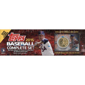 2015 Topps Complete Baseball Factory Set - Nolan Ryan 6 Set Lot