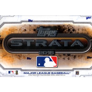 2015 Topps Strata Baseball Hobby 12 Box Case
