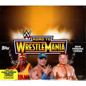 2015 Topps WWE Road To Wrestlemania Hobby Box
