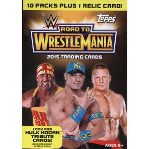 2015 Topps WWE Road To Wrestlemania Blaster Box