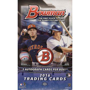 2016 Bowman Baseball Jumbo (HTA) Box