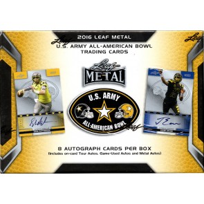 2016 Leaf Metal US Army All-American Bowl Football Box