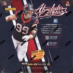 2016 Panini Absolute Football Retail Premium Box