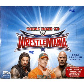2016 Topps WWE Road To Wrestlemania Hobby Box