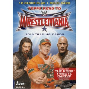 2016 Topps WWE Road To Wrestlemania Blaster Box