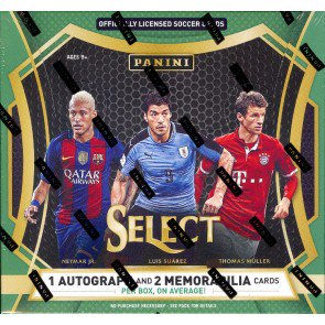 2016/17 Panini Select Soccer Hobby 12 Box Case