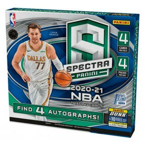 2020/21 Panini Spectra Basketball 1st Off The Line Hobby Box