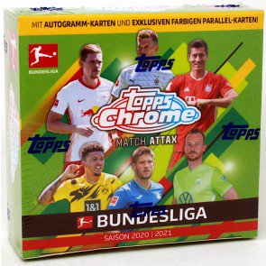 2020/21 Topps Chrome Bundesliga Match Attax Soccer Box 