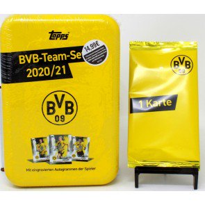 2020/21 Topps BVB Dortmund Soccer Team Set Box