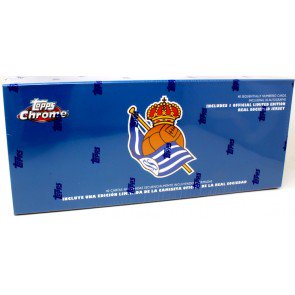 2020/21 Topps Chrome X Real Sociedad Soccer Hobby Case