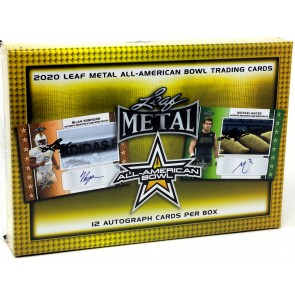 2020 Leaf Metal All-American Football Jumbo Box