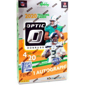 2020 Panini Donruss Optic Football 1st Off The Line Hobby Box