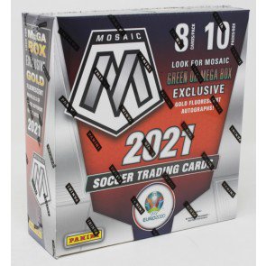 2020/21 Panini Mosaic UEFA Euro Soccer MEGA Box