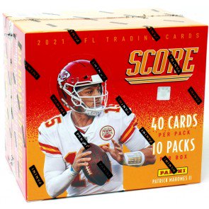 2021 Panini Score Football Hobby 12 Box Case