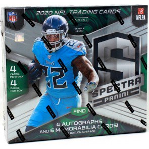 2020 Panini Spectra Football Hobby Box