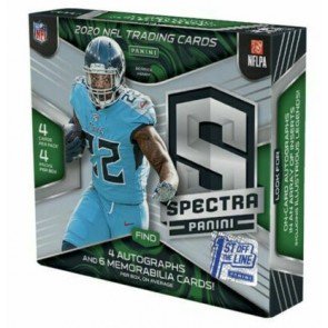 2020 Panini Spectra Football 1st Off The Line Hobby Box 