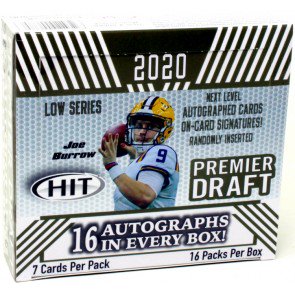 2020 Football Cards Boxes Cases