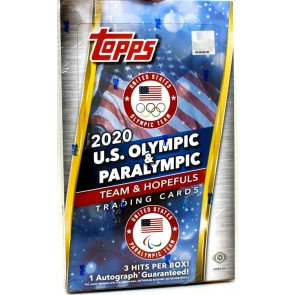 2021 Topps US Olympics & Paralympic Hopefuls Hobby Box