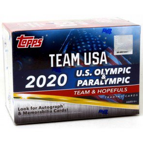 2021 Topps US Olympics & Paralympic Hopefuls Blaster Box