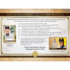 2020 Topps Transcendent Collection Baseball Case