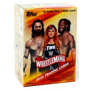 2020 Topps WWE Road To Wrestlemania Blaster Box