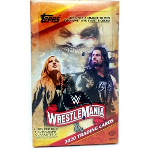 2020 Topps WWE Road To Wrestlemania Hobby 8 Box Case
