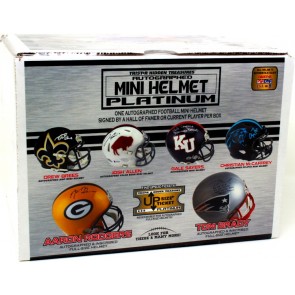 2020 Tristar H/T Football Mini Helmet Platinum Edition Series 2 Box