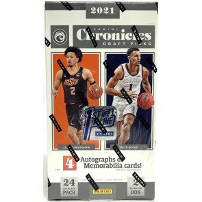 2021/22 Panini Chronicles Draft Picks Basketball 1st Off The Line Hobby Box