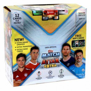 2021/22 Topps UEFA Match Attax Extra Soccer Box