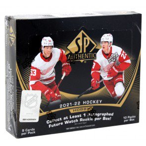 2021/22 Upper Deck SP Authentic Hockey Hobby 16 Box Case