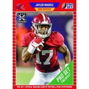 2021 Pro Set PS4 Jaylen Waddle Rookie Card - 20 Card Lot