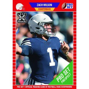 2021 Pro Set PS5 Zach Wilson Rookie Card - 20 Card Lot