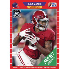 2021 Pro Set PS3 Devonta Smith Rookie Card - 20 Card Lot