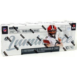 2021 Panini Luminance Football Hobby 12 Box Case