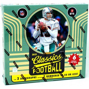 2021 Panini Classics Football Premium Edition 12 Box Case