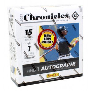 2021 Panini Chronicles Baseball Mega 20 Box Lot