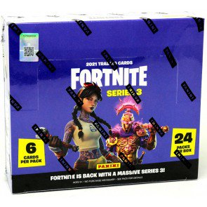 2021 Panini Fortnite Series 3 Trading Cards 12 Box Case