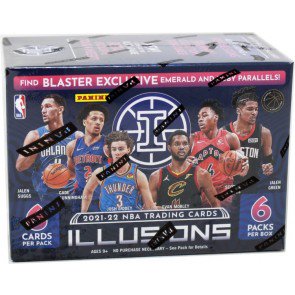 2021/22 Panini Illusions Basketball Blaster 20 Box Case