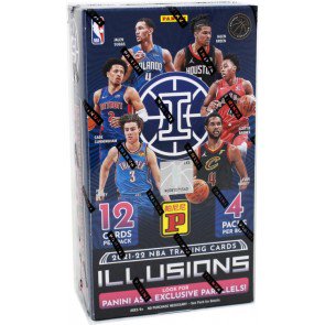 2021/22 Panini Illusions Basketball Asia Edition 20 Box Case