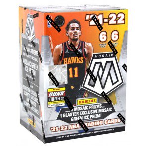 2021/22 Panini Mosaic Basketball Fanatics Blaster 20 Box Case