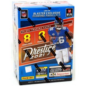 2021 Panini Prestige Football Blaster 20 Box Lot