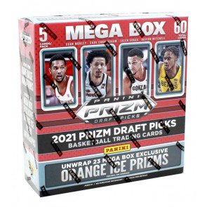 2021/22 Panini Prizm Collegiate Draft Picks Basketball Mega 20 Box Case