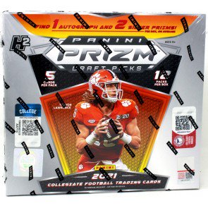 2021 Panini Prizm Collegiate Draft Picks Football H2 Box