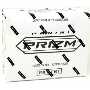 2020/21 Panini Prizm English Premier League Soccer Fat Pack 12 Box Case